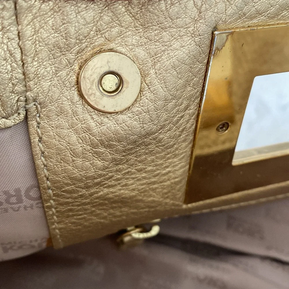 Michael Michael Kors Berkley woven clutch bag